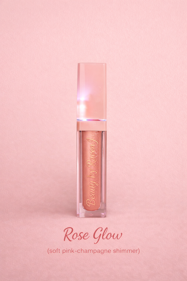 Rose Glow — Pink Champagne Shimmer